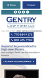 Mobile Screenshot of gentrylawfirmgeorgia.com